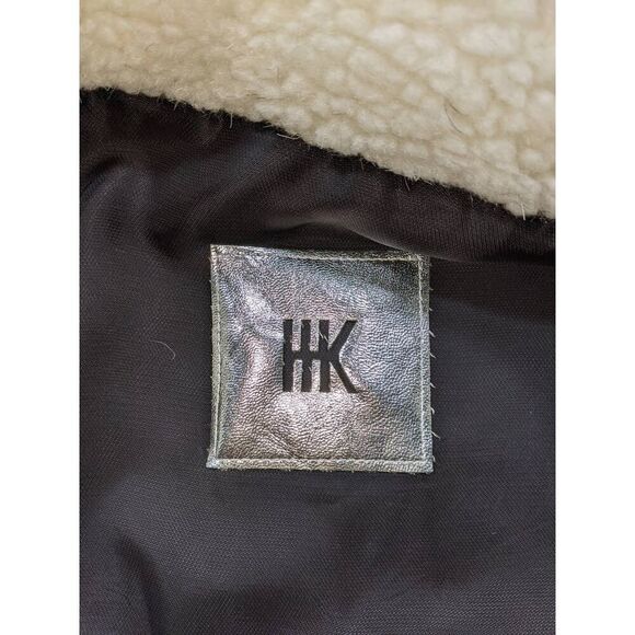 NWOT 100% Natural Sheep WOOL MEDIUM WEIGHT HK brand teddy bear coat. - Picture 11 of 16